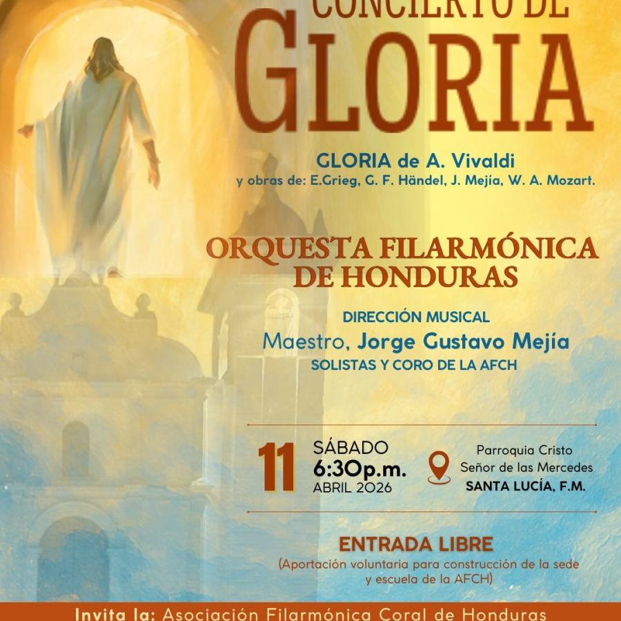Orquesta Filarmónica de Honduras: Concierto de Gloria 