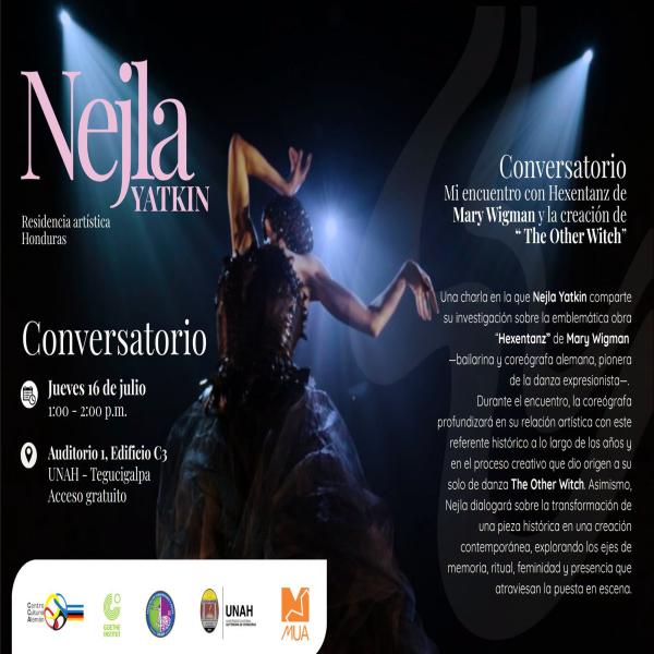 Conversatorio con la coreógrafa Nejla Y. Yatkin