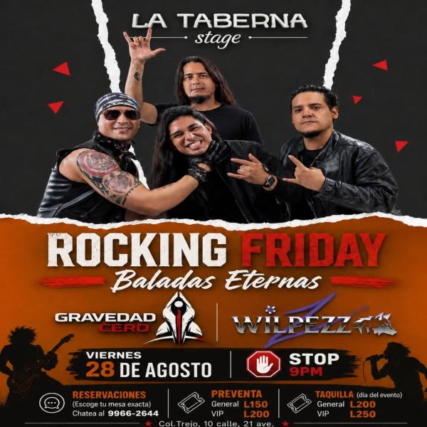 Rocking Friday: Baladas Eternas: Tributo por Gravedad Cero 