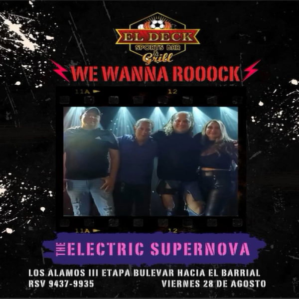 The Electric Supernova en vivo 