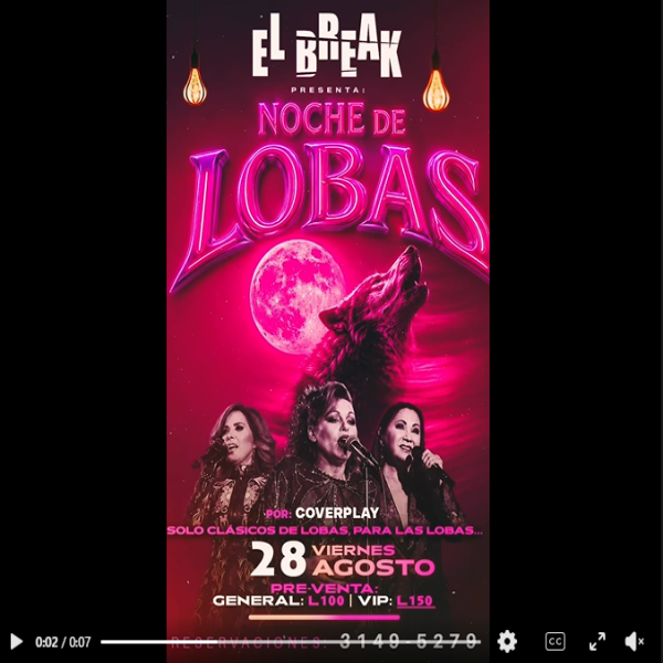 Noche de las lobas por Coverplay