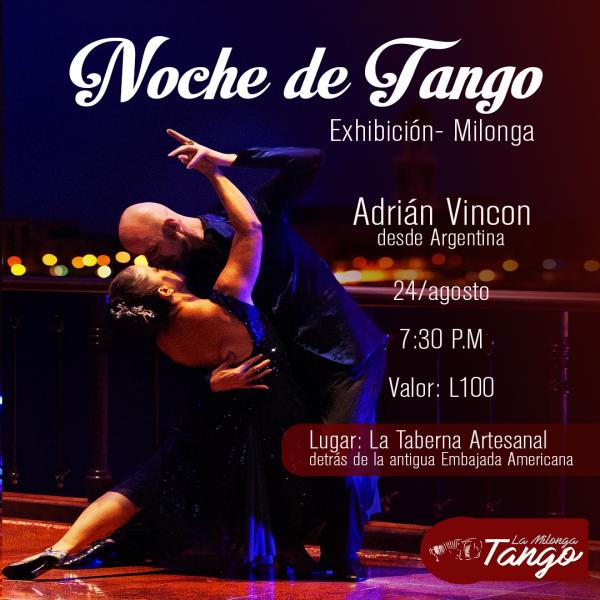 Noche de Tango, Exhibición – Milonga 