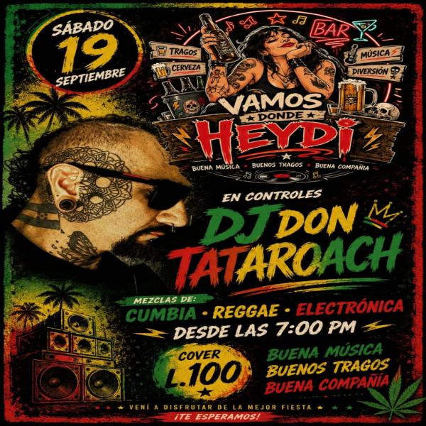 DJ Don Tataroach en vivo 