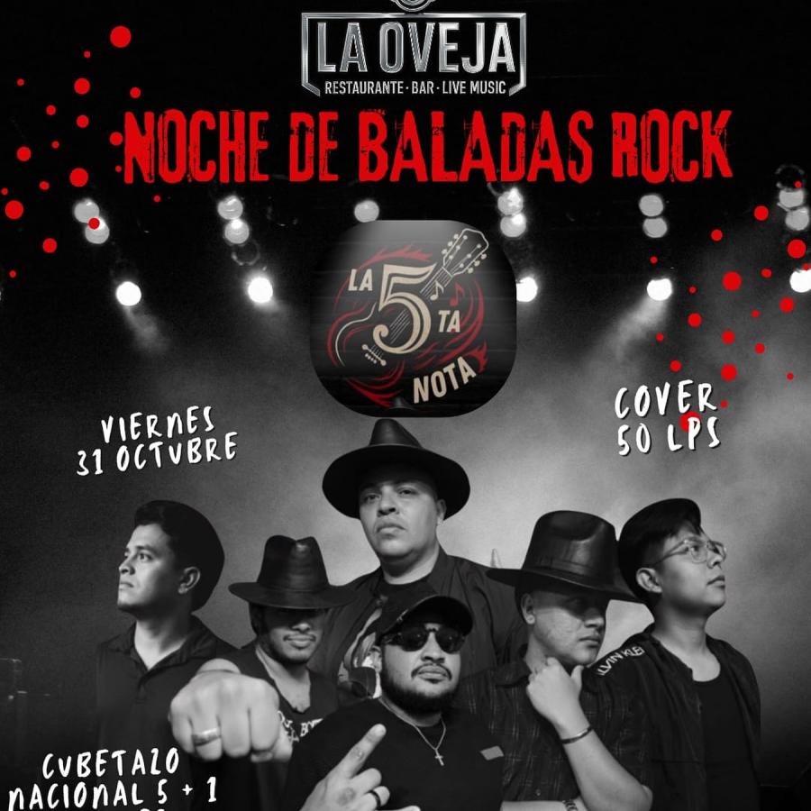 Noche de baladas rock 