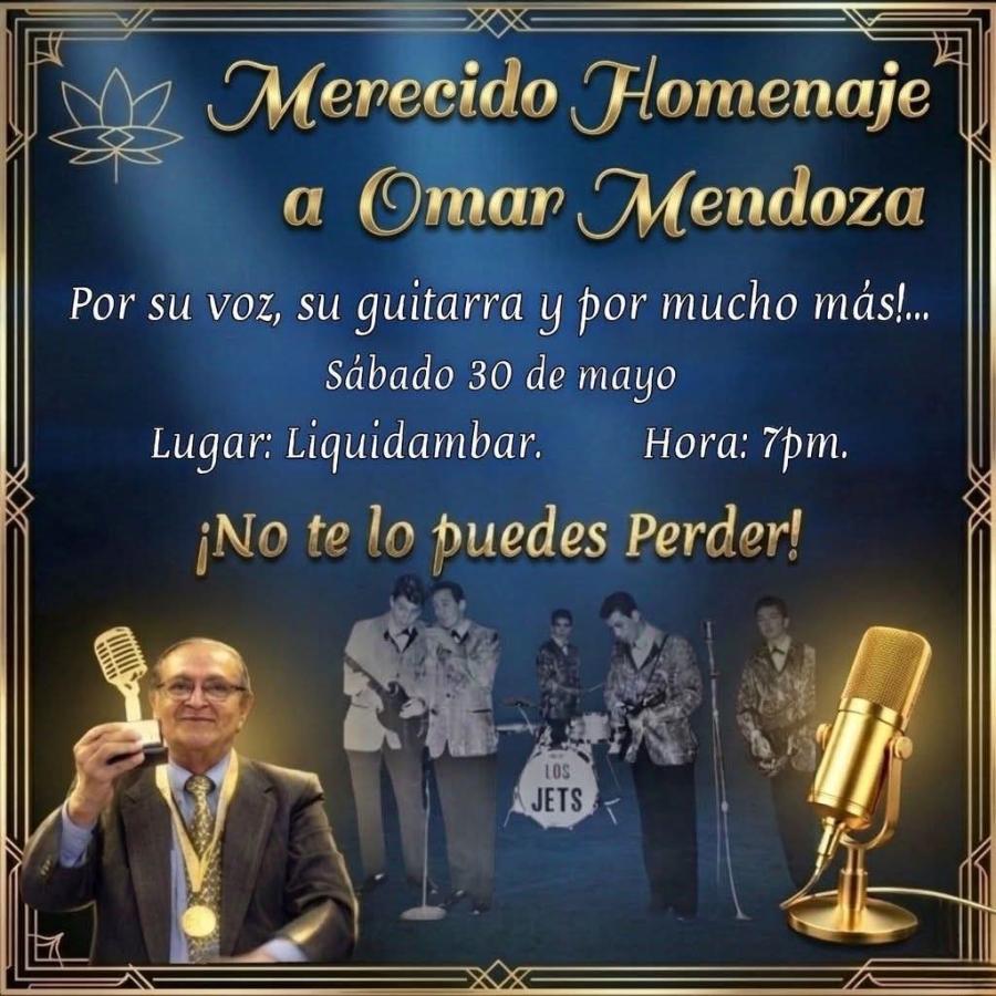 Homenaje a Omar Mendoza 