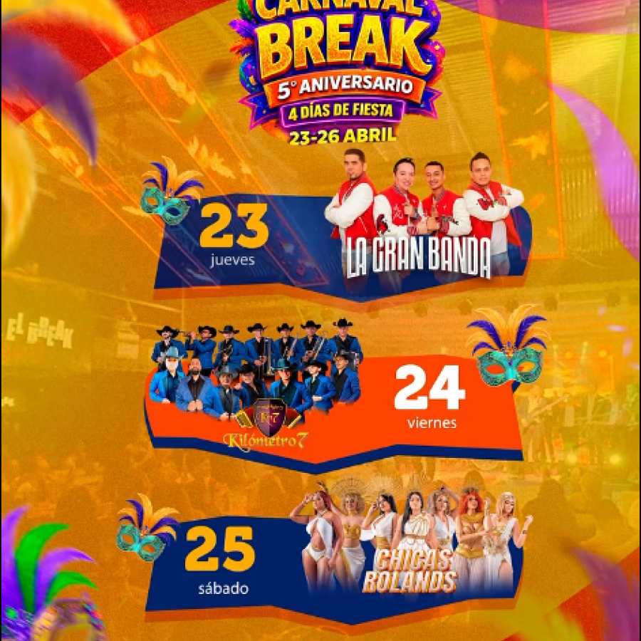 5to Aniversario - Carnaval Break 