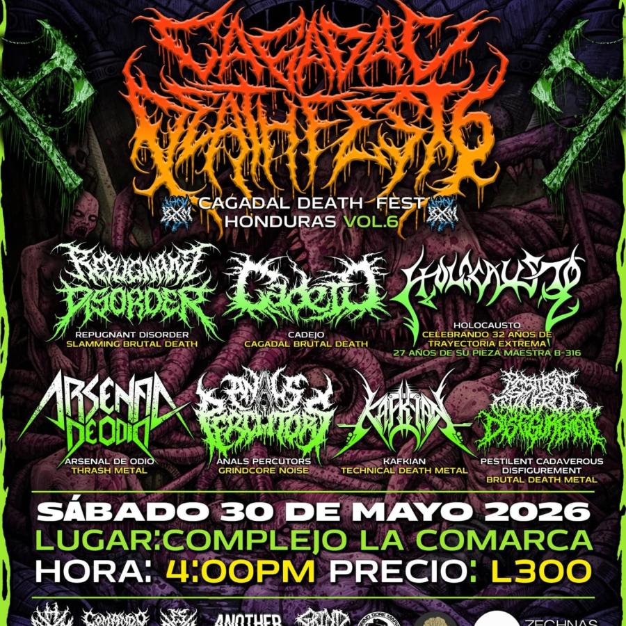 Cagadal Death Fest Honduras Vol.6 