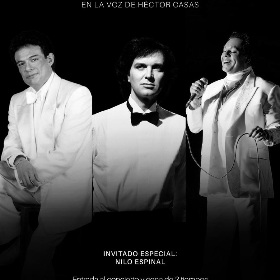 Tributo a: José José, Camilo Sesto y Juan Gabriel 