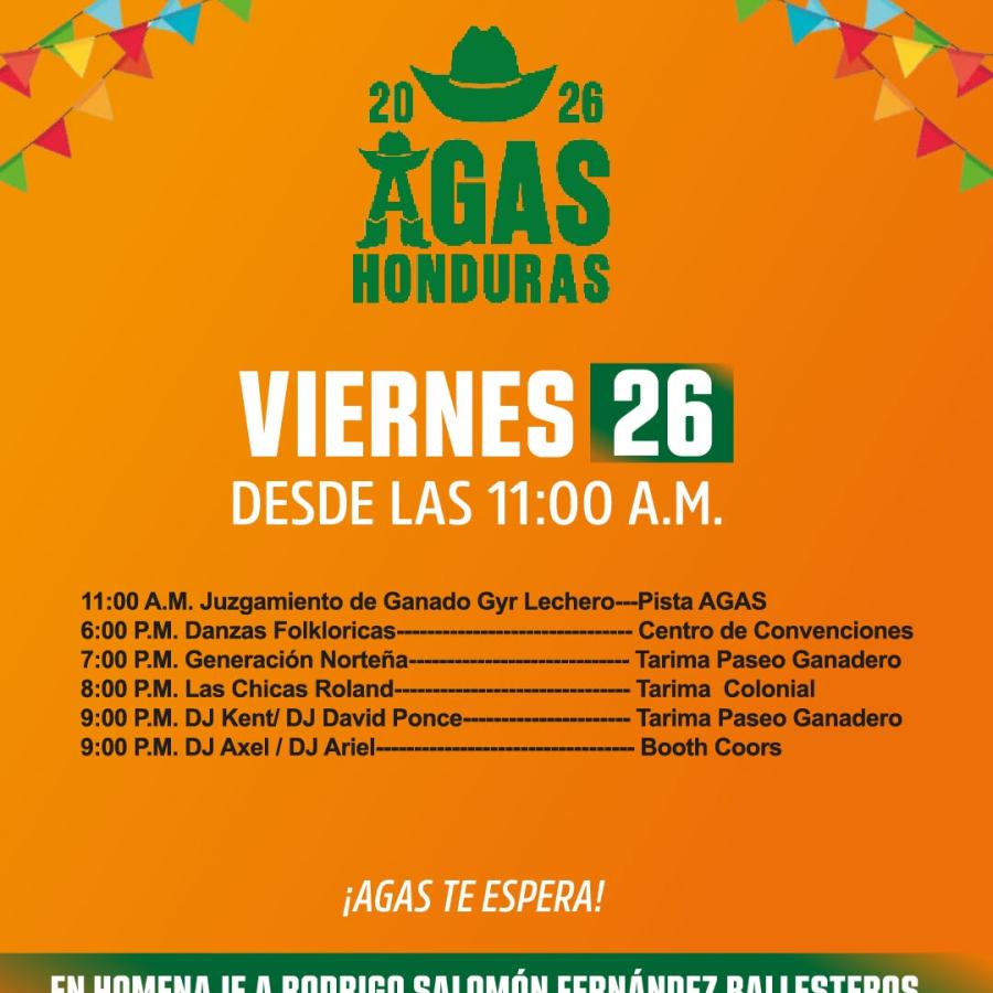 AGAS 2026: Actividades 26 de junio 