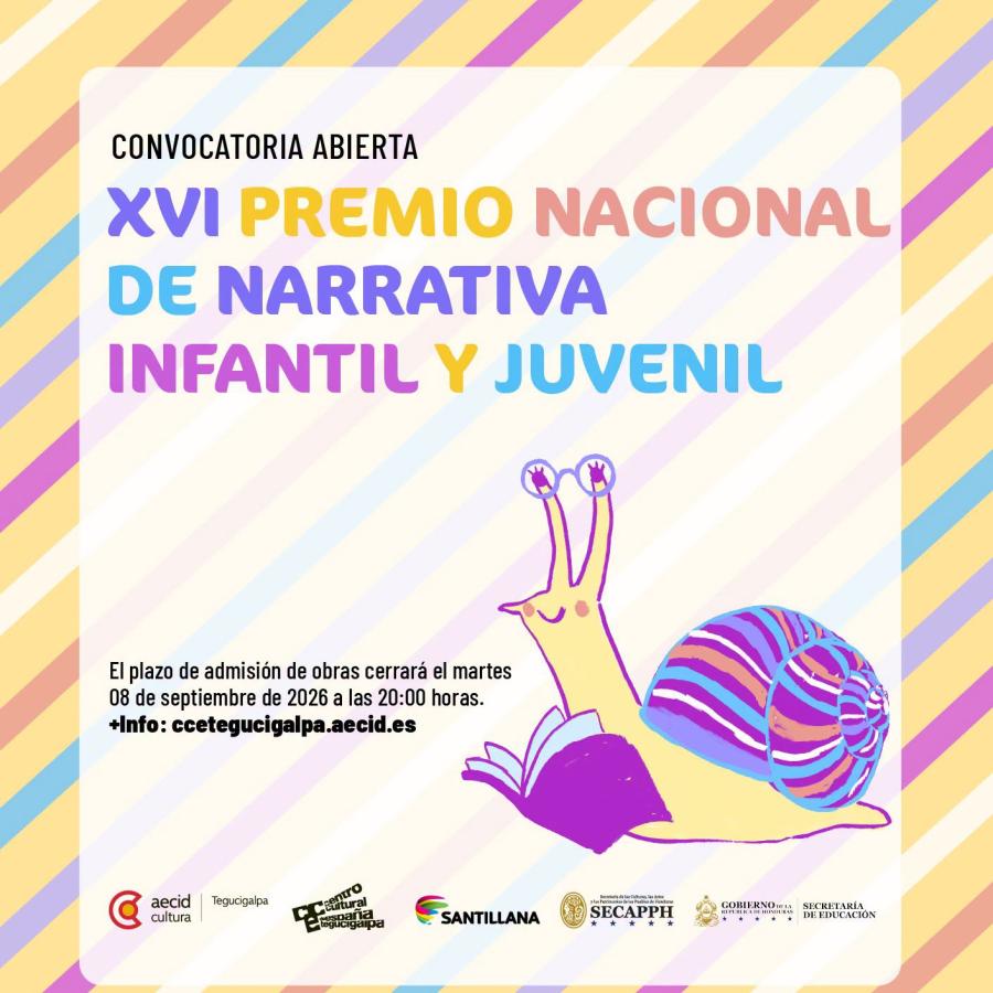 Convocatoria abierta: XVI Premio Nacional de Narrativa Infantil y Juvenil