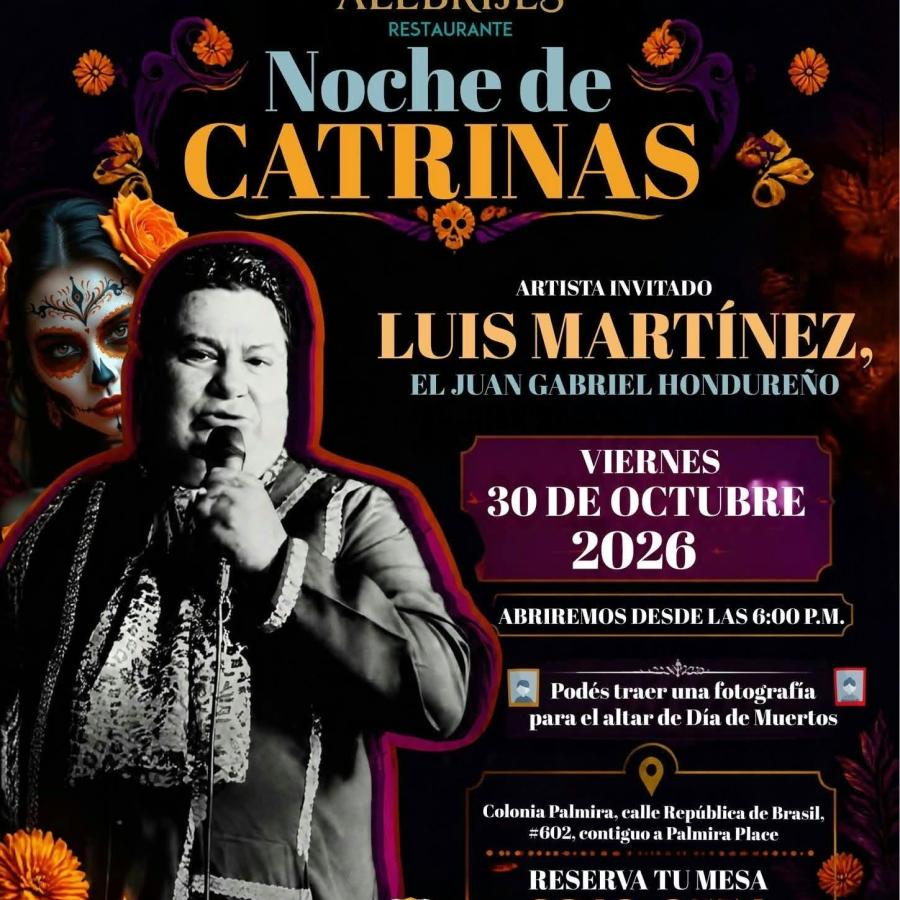 Noche de Catrinas con Luis Martínez, El Juan Gabriel Hondureño