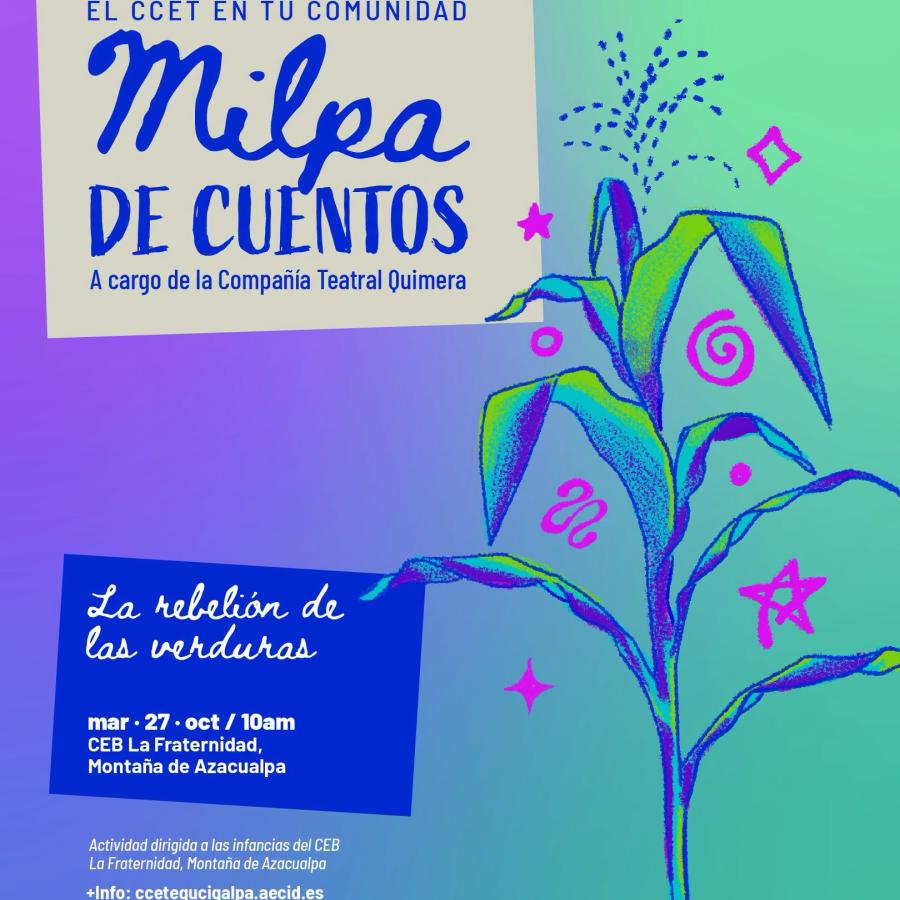 Compañía Teatral Quimera presenta: La rebelión de las verduras