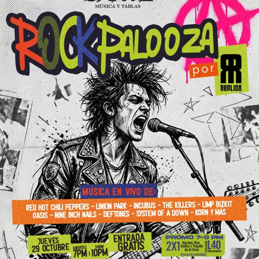 ROCKPALOOZA por Replica 