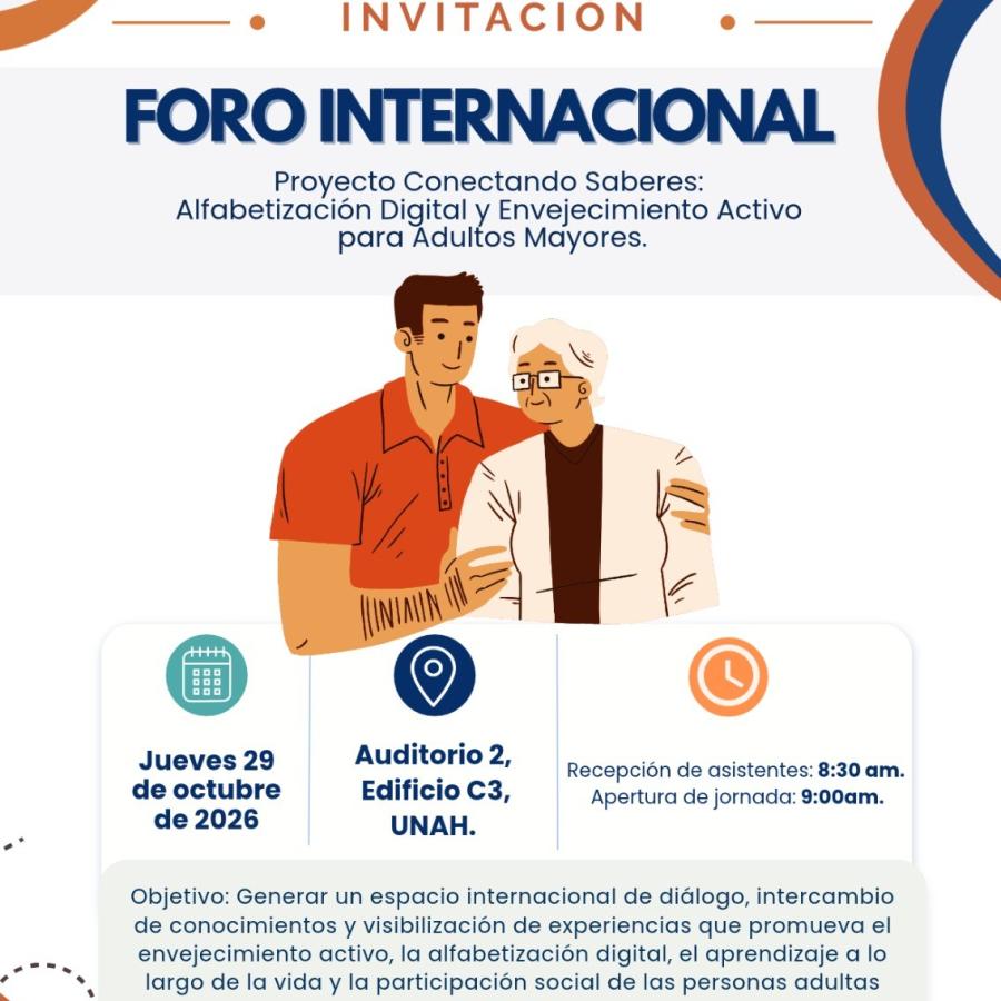  Foro Internacional Conectando Saberes: Envejecimiento activo y alfabetización digital desde la educación a lo largo de la vida y el enfoque intergeneracional