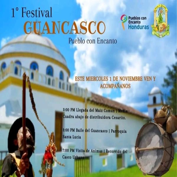 En el marco de la primera edición del Festival del Guancasco, el municipio de Yamaranguila te invita a que disfrutes de sus diferentes actividades tradicionales y culturales.  Te compartimos la agenda cultural para que puedas ser participe de esta festividad.
