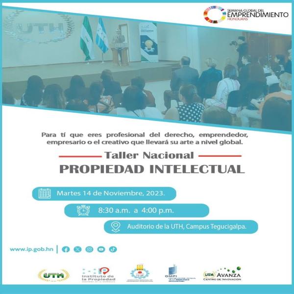 Taller Nacional: Propiedad Intelectual 