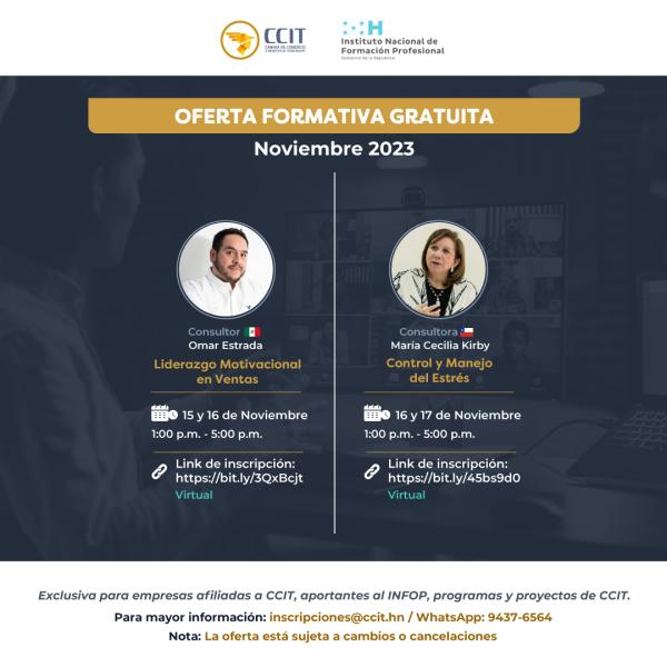 Oferta formativa Gratuita CCIT 