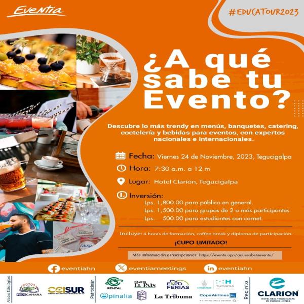 Taller: ¿A qué sabe tu evento? 