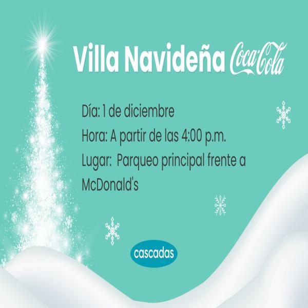 Villa Navideña Coca Cola 