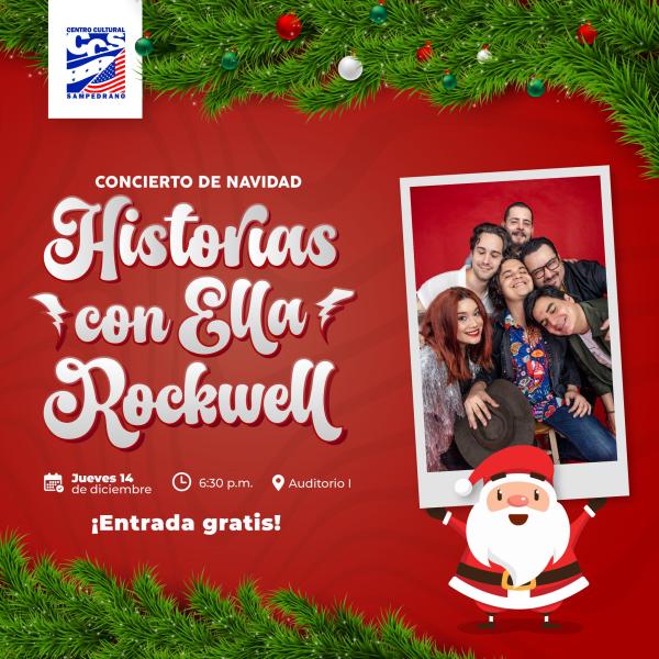 Concierto de Navidad: "Historias con Ella Rockwell"