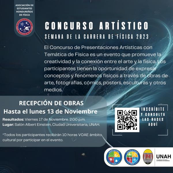 Concurso Artístico – Semana de la Carrera de Física 2023 