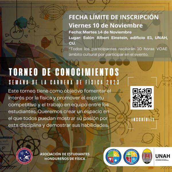 Torneo de conocimientos - Semana de la Carrera de Física 2023