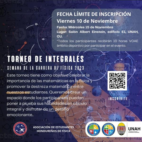 Torneo de Integrales - Semana de la Carrera de Física 2023