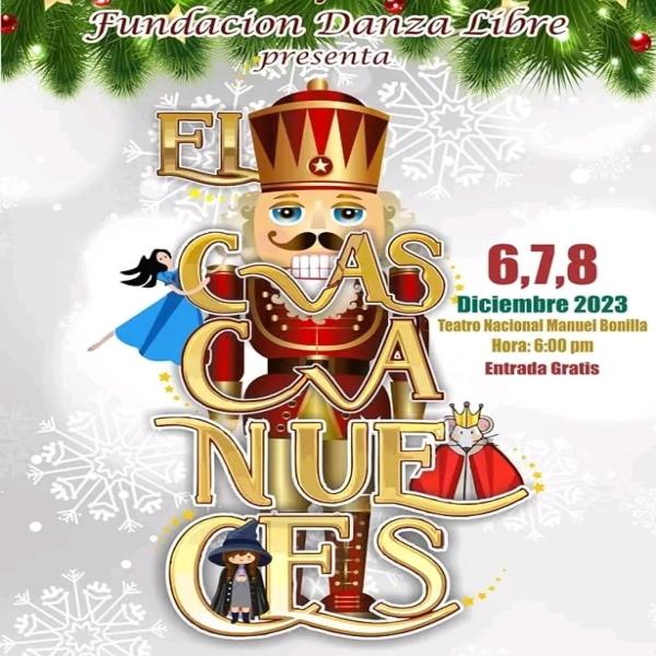 Fundación Danza Libre, se complace en invitarles a la presentación de "El Cascanueces" 