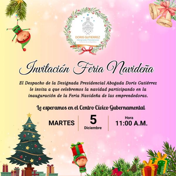 Feria Navideña de Emprendedoras 