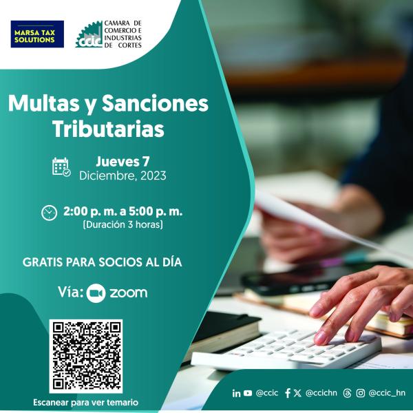  Capacitación Online: Multas y sanciones tributarias 