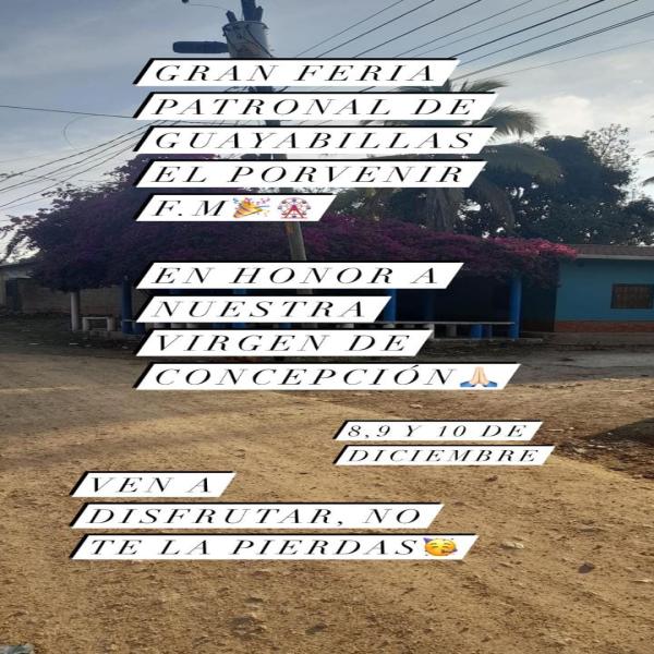 Feria Patronal Guayabillas, El Porvenir, Francisco Morazán