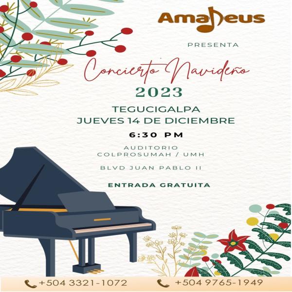 Amadeus presenta: Concierto Navideño 2023