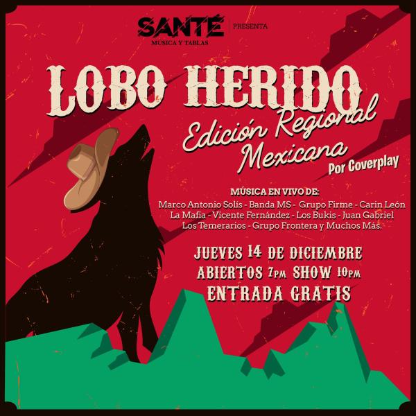 Show del Lobo Herido en Sante 