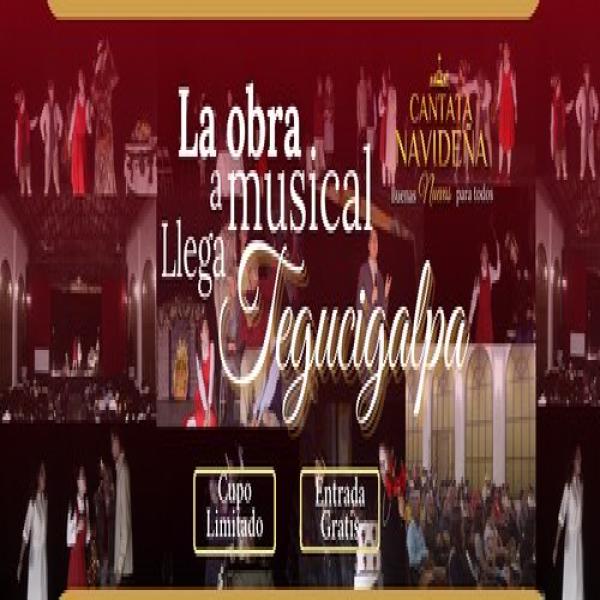 Presentación de la obra teatral Cantata Navideña