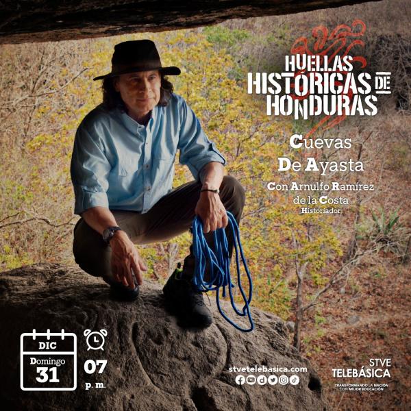 Conoce el arte rupestre de las Cuevas de Ayasta en Huellas Históricas de Honduras 