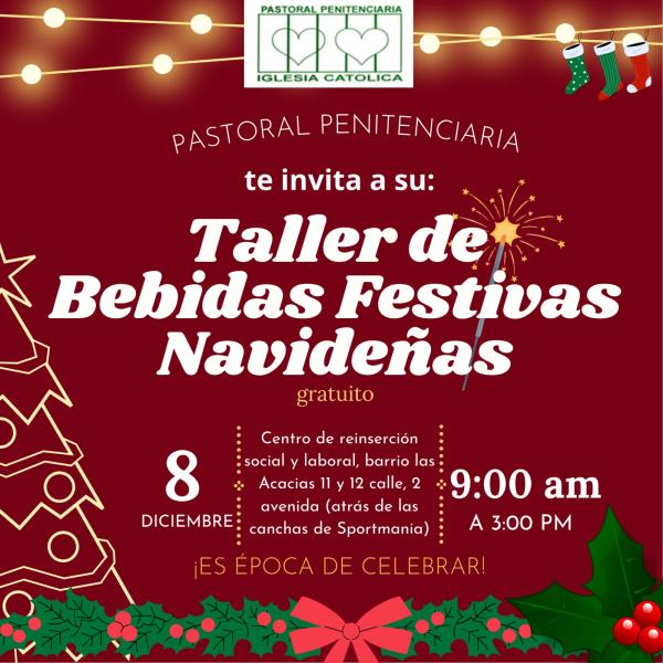 Taller de bebidas festivas hondureñas  
