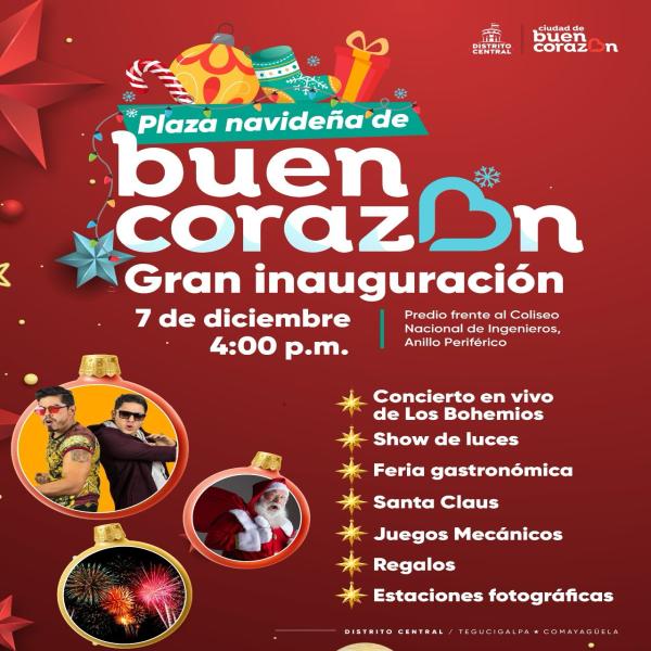 Inauguración: Plaza Navideña de Buen Corazón