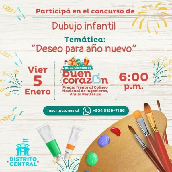 Concurso: Dibujo Infantil: Deseo para año nuevo 