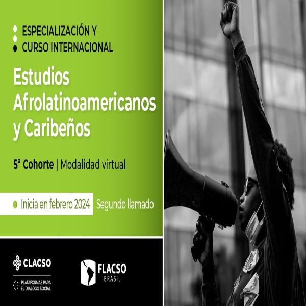 Especialización y Curso Internacional: Estudios afrolatinoamericanos y caribeños- 5° Cohorte - 2do. llamado | Modalidad virtual