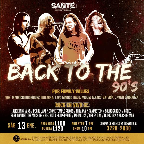 Back to the 90´s en La Sante 