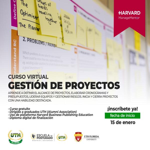Curso Virtual "Gestión de proyectos" | Harvard Manage Mentor