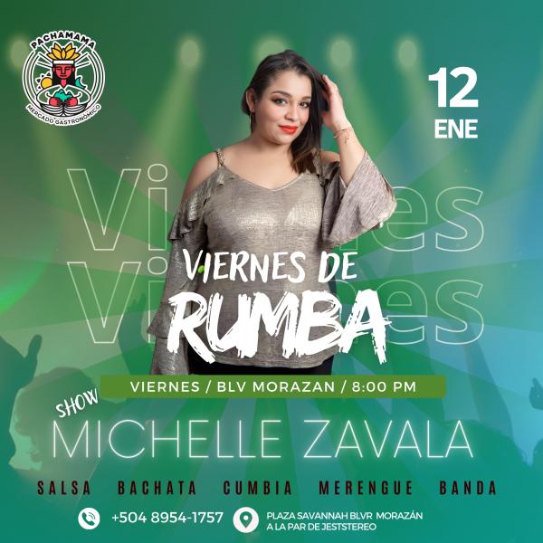Show de Michelle Zavala en Pachamama 