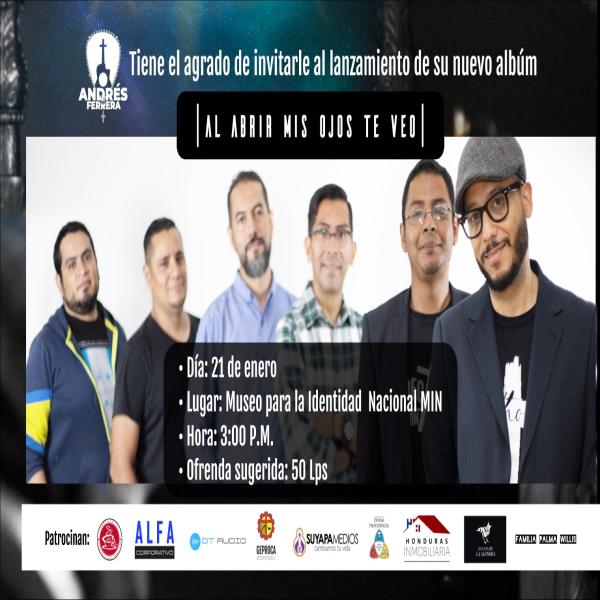Concierto del Lanzamiento del Álbum “Al abrir mis ojos te veo”  