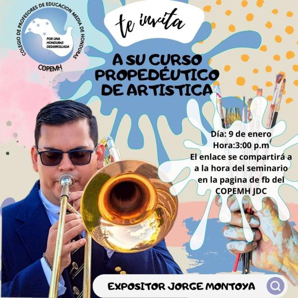 COPEMH te invita a su curso propedéutico de artística  