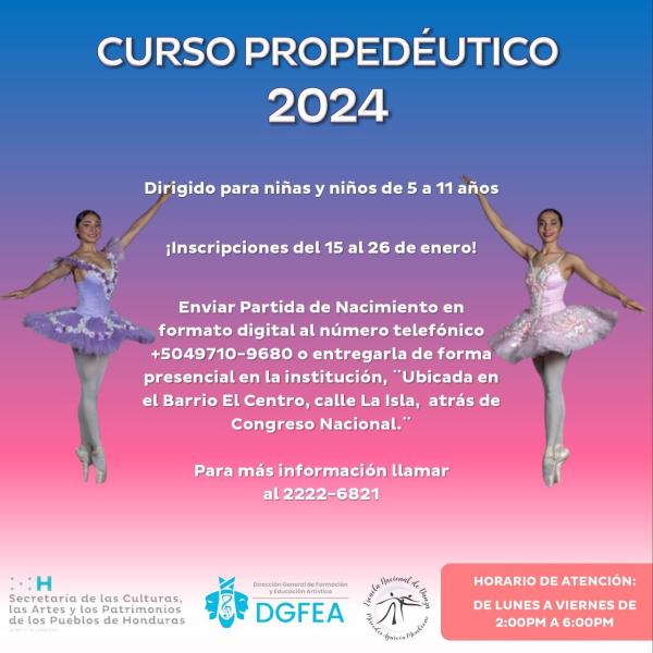 Inicio de Inscripciones al Curso Propedeutico 2024