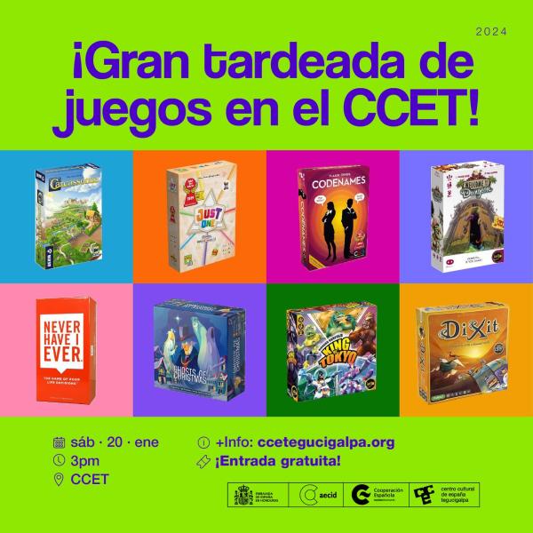 Gran Tardeada de Juegos en el CCET