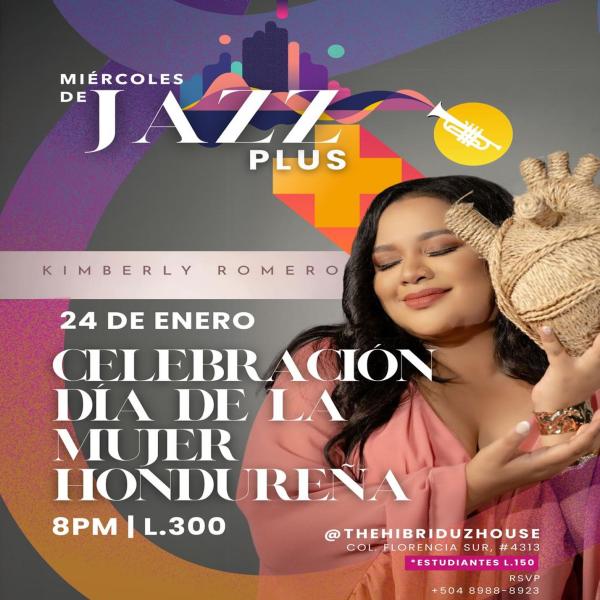 Miércoles de Jazz: Celebración del Día de la Mujer Hondureña 