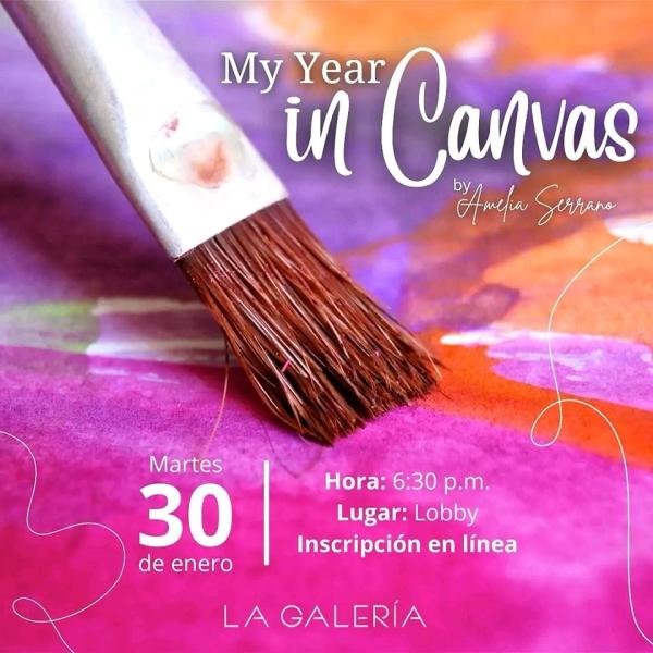 Clase de Arte: My Year in Canvas 