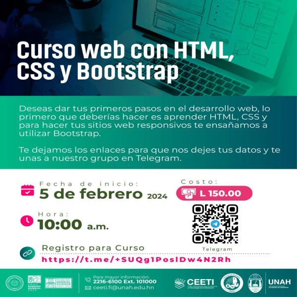 Curso web con HTML, CSS y Bootstrap 