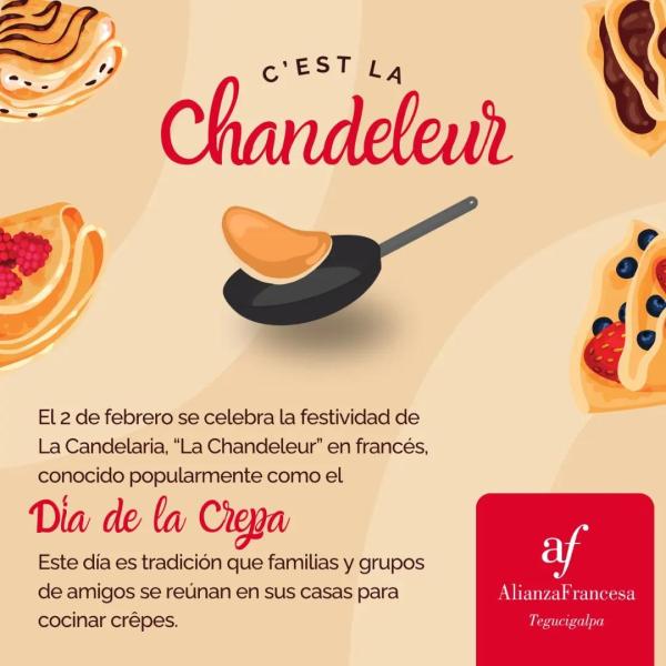 Día de la Crepa en la Alianza Francesa de Tegucigalpa